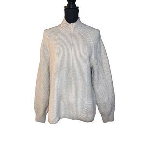 Calvin Klein Cream Turtleneck Sweater